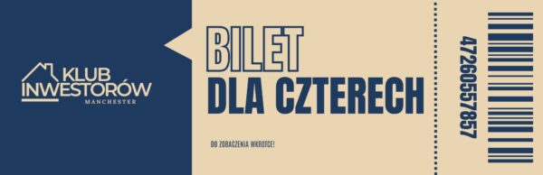 Bilet dla 4 osob